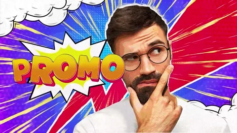 Comic Style Pop Art Promo Stock After Effects