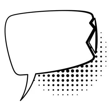 Comic style speech bubble. Speech balloon or element. Funny vector design Stock Illustration