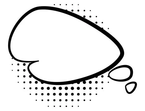 Comic style speech bubble. Speech balloon or element. Funny vector design Stock Illustration