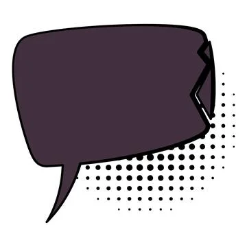Comic style speech bubble. Speech balloon or element. Funny vector design Stock Illustration