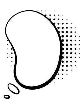Comic style speech bubble. Speech balloon or element. Funny vector design Stock-Illustration