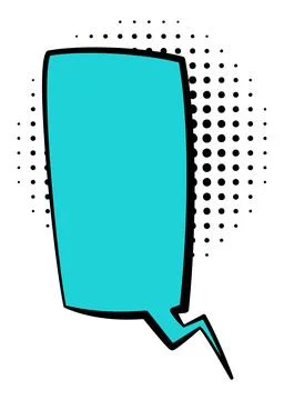 Comic style speech bubble. Speech balloon or element. Funny vector design 库存插图