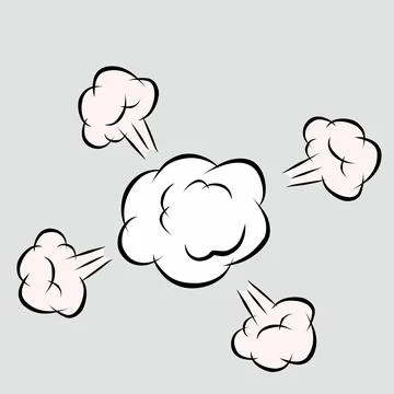 Comic style speed element Illustrazione stock