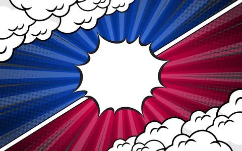 Comic style Versus Fight background design. Vector illustration. Illustrazione stock
