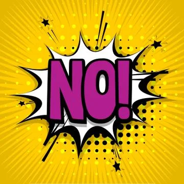 Comic text background no Stock Illustration