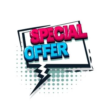 Comic text collection sound effects pop art style Stock Illustration