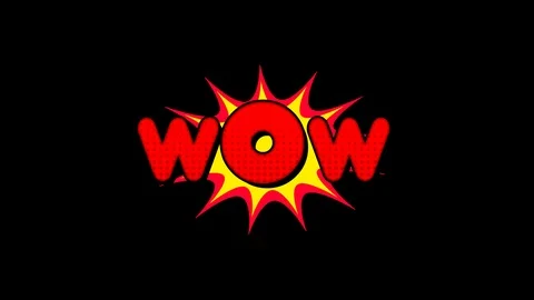 Comic Text Pop up Stock Footage 111278579