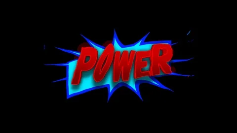 Comic text pop up Stock Footage 111279009