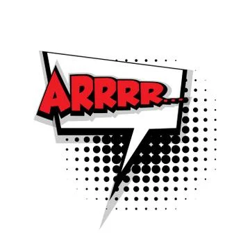 Comic text sound effects pop art Stock-Illustration