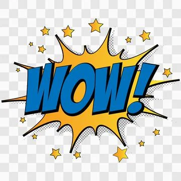 Comic text speech bubble. icon a Sound effect phrase with color for your desi Illustrazione stock