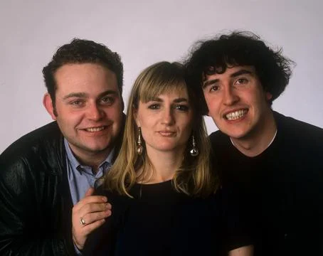 'Comic Timing - The Dead Good Show' TV Programme. - 1993 Fotos de archivo