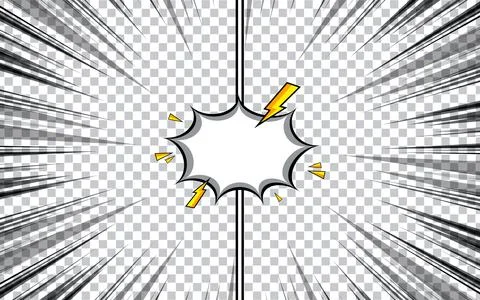 Comic versus battle template background Stock Illustration