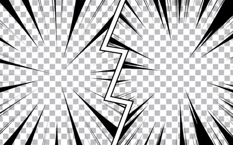 Comic versus battle template background Stock Illustration