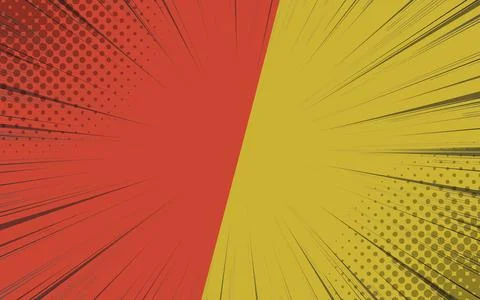 Comic versus battle template background. Vector illustration. Stock Illustration