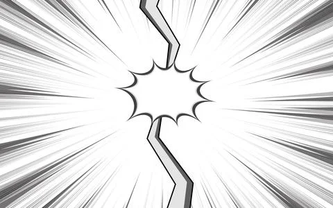 Comic versus fight background template Stock Illustration