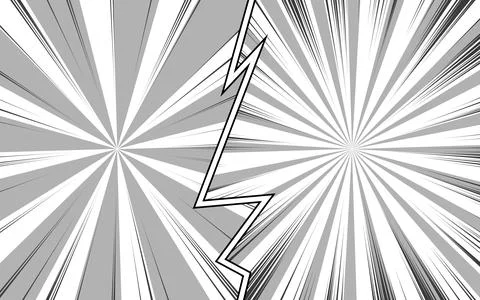 Comic versus fight background template 库存插图
