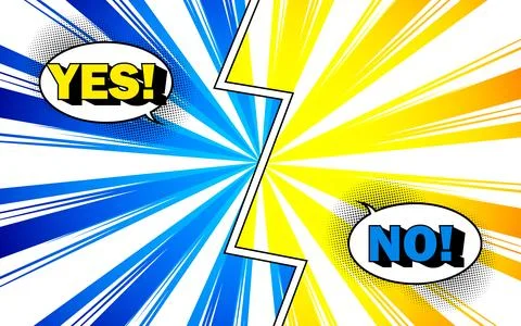 Comic versus fight template background. Vector illustration. Stockillustratie