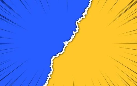 Comic versus fight template background. Vector illustration. Stock Illustration