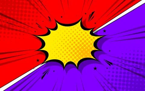 Comic versus fight template background. Vector illustration. 스톡 일러스트