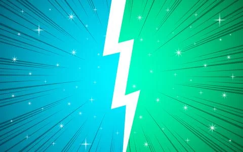 Comic versus frame. Duel versus fight or confrontation challenge team carto.. Illustrazione stock