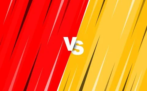 Comic versus pop art battle background. Vector illustration. 스톡 일러스트