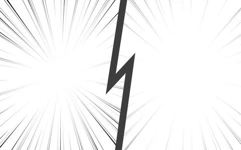 Comic versus pop art battle background Stock Illustration