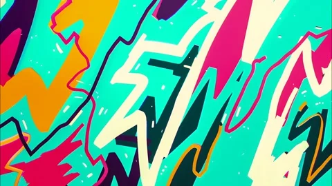 Comic Zap Lines FX High-Impact Animated Loop 4K Stock Footage 315166051