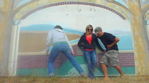 Comical Relationships Stock Footage 1019246