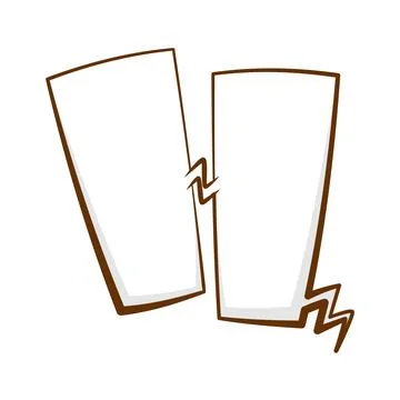 Comics book speech bubble, speech balloon or cartoon design element isolated on Stock Illustration