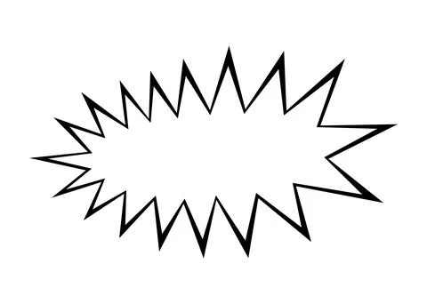 Comics book template. Speech bubble elements in cartoon design, isolated on Stockillustratie