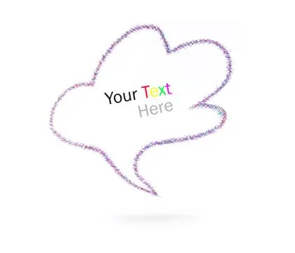 Comics bubble Stock Photos