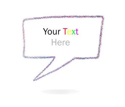 Comics bubble Stock Photos