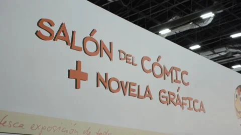 Comics carve out more space at Guadalajara International Book Fair, México, MX - Stock Footage 294866944