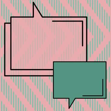 Comics Design Frames. Beautiful Photo Frame Set With Boom Bubbles For Design 스톡 일러스트