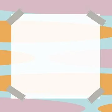 Comics Design Frames. Beautiful Photo Frame Set With Boom Bubbles For Design Stock Illustration