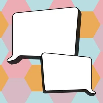 Comics Design Frames. Beautiful Photo Frame Set With Boom Bubbles For Design Illustrazione stock