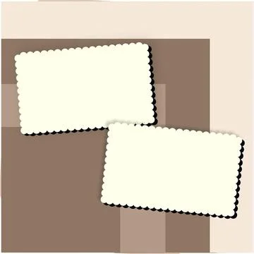 Comics Design Frames. Beautiful Photo Frame Set With Boom Bubbles For Design Stock Illustration
