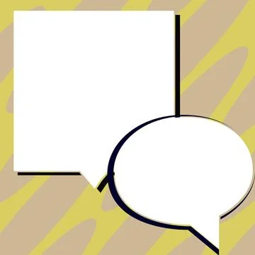 Comics Design Frames. Beautiful Photo Frame Set With Boom Bubbles For Design Stock-Illustration