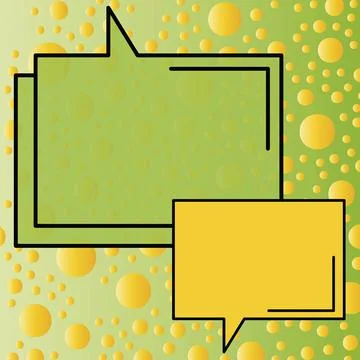 Comics Design Frames. Beautiful Photo Frame Set With Boom Bubbles For Design Stock Illustration