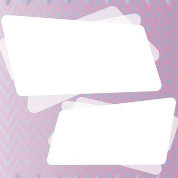 Comics Design Frames. Beautiful Photo Frame Set With Boom Bubbles For Design Stock-Illustration