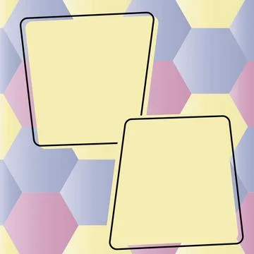 Comics Design Frames. Beautiful Photo Frame Set With Boom Bubbles For Design 스톡 일러스트