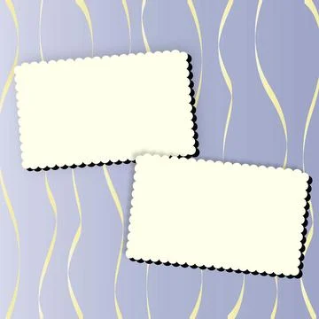 Comics Design Frames. Beautiful Photo Frame Set With Boom Bubbles For Design Stock-Illustration