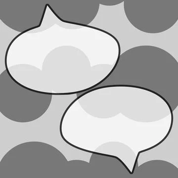 Comics Design Frames. Beautiful Photo Frame Set With Boom Bubbles For Design Stock Illustration