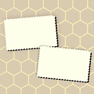 Comics Design Frames. Beautiful Photo Frame Set With Boom Bubbles For Design Stock Illustration