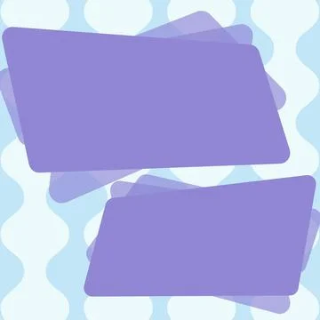 Comics Design Frames. Beautiful Photo Frame Set With Boom Bubbles For Design Stock Illustration