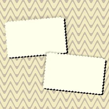 Comics Design Frames. Beautiful Photo Frame Set With Boom Bubbles For Design Stock-Illustration