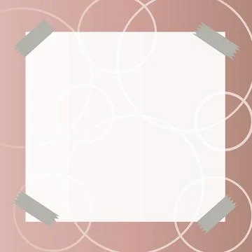 Comics Design Frames. Beautiful Photo Frame Set With Boom Bubbles For Design Stock Illustration
