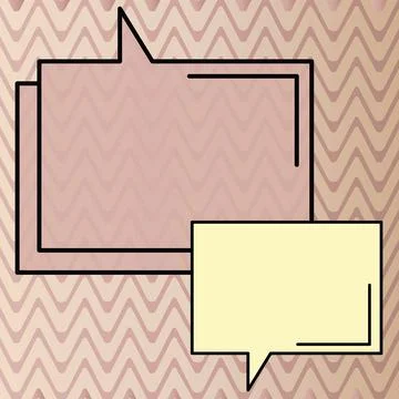 Comics Design Frames. Beautiful Photo Frame Set With Boom Bubbles For Design 스톡 일러스트