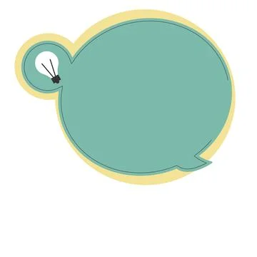 Comics Design Frames. Beautiful Photo Frame Set With Boom Bubbles For Design Stock Illustration