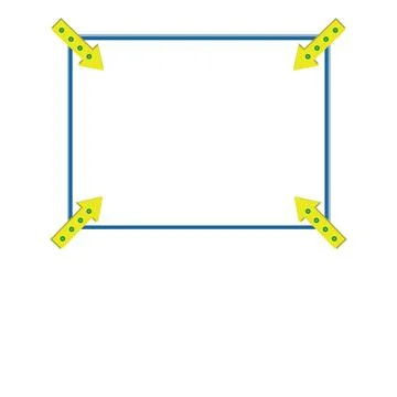 Comics Design Frames. Beautiful Photo Frame Set With Boom Bubbles For Design Stock Illustration